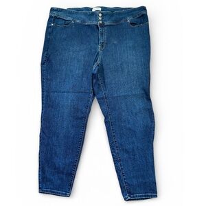 Lane Bryant Jeans Flex Magic Waistband Plus Size 28 High Rise Jegging